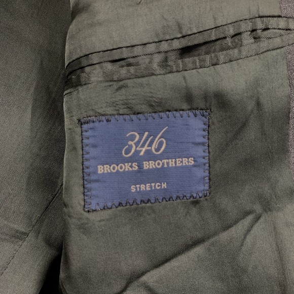 Brooks Brothers 346 Stretch Wool Blazer Mens 42R Sport Coat Jacket Corporate - Picture 3 of 11